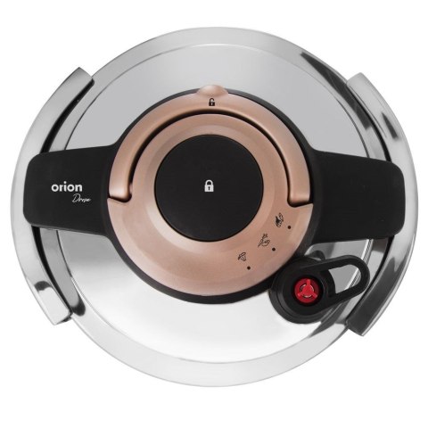 Szybkowar Ciśnieniowy Stalowy 7 L ORION Automatyczne Zamykanie Indukcja