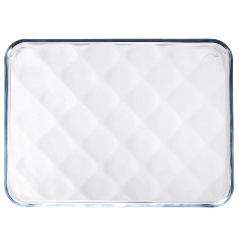 Taca Żaroodporna Szklana 33,5 x 24,5 cm Borokrzemowe do Zmywarki ORION