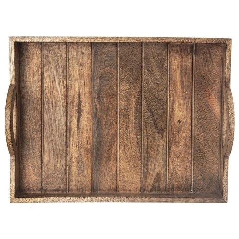 Taca do Serwowania Drewniana MANGO 40,5 x 30,5 cm ORION Loft Uchwyty