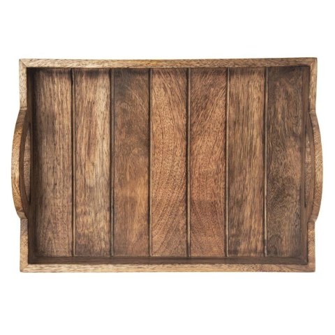 Taca do Serwowania Przekąsek Drewniana Prostokątna ORION 35,5 x 25,5 cm