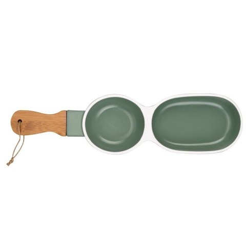 Talerz Miska do Serwowania Sałatek Przekąsek Porcelana NAVA 39 x 10 cm