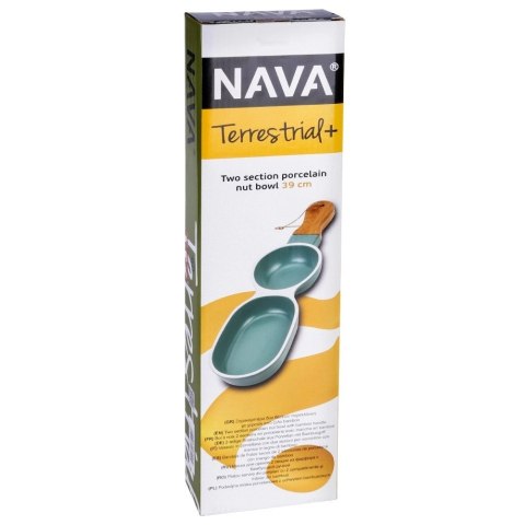 Talerz Miska do Serwowania Sałatek Przekąsek Porcelana NAVA 39 x 10 cm