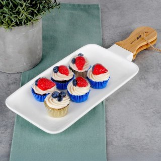 Talerz Taca do Serwowania Sałatek Przekąsek Porcelana NAVA 40,5 cm