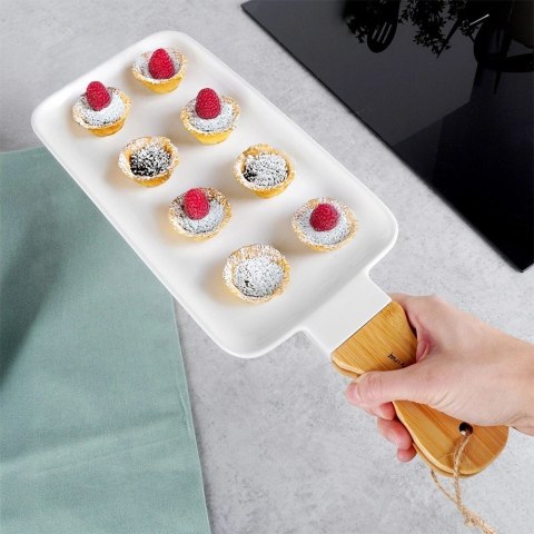 Talerz Taca do Serwowania Sałatek Przekąsek Porcelana NAVA 40,5 cm