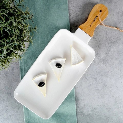 Talerz Taca do Serwowania Sałatek Przekąsek Porcelana NAVA 40,5 cm
