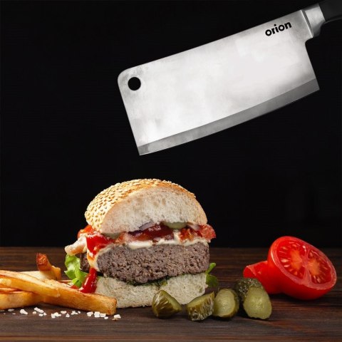 Tasak Nóż do Mięsa Kości Warzyw Stalowy Rzeźniczy Kuchenny Duży ORION 32 cm