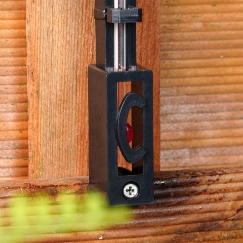 Termometr Uniwersalny Czarny PROGARDEN 27 cm Wewnątrz Zewnątrz