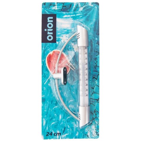 Termometr Zewnętrzny Srebrny ORION 24 cm Odporny na Warunki Atmosferyczne