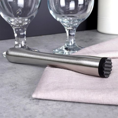 Tłuczek Barmański Muddler Stalowy EXCELLENT HOUSEWARE 17,5 cm Ząbki