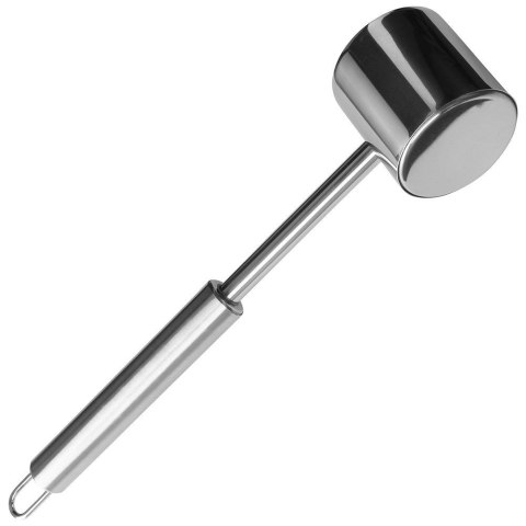 Tłuczek do Mięsa Metalowy Dwustronny z Wypustkami Solidny ORION 27 cm