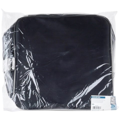Torba Termiczna Czarna 18 L VILDE Plażowa Poliestrowa Regulowany Pasek