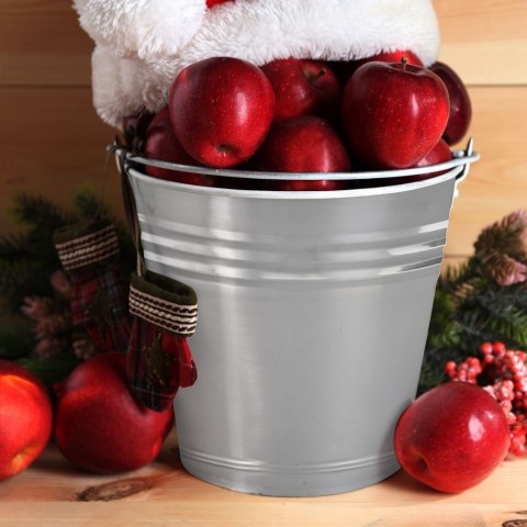 Wiadro do Żywności Stal Nierdzewna 14 L ORION Wielofunkcyjne 33,5 x 29 cm