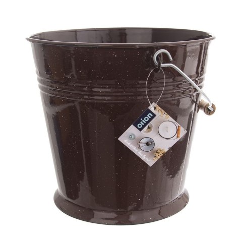 Wiadro do Żywności Stalowe Nierdzewne Brązowe ORION 10 L