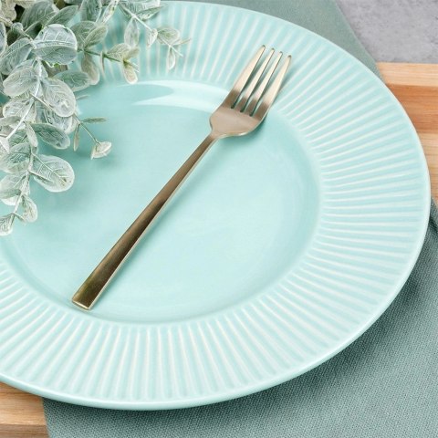 Widelczyki Deserowe Stal Złote 15 cm EXCELLENT HOUSEWARE Zestaw 4 szt.