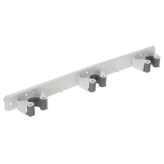 Wieszak na Mopa Potrójny Metalowy PROGARDEN Ścienny 3 Uchwyty 35 cm