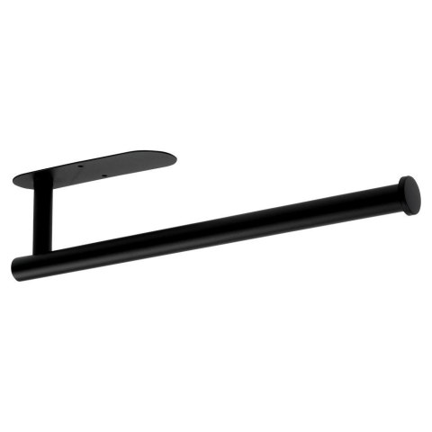 Wieszak na Ręcznik Papierowy VILDE Czarny Stal Nierdzewna 33,5 cm