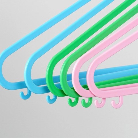 Wieszaki na Ubrania Dziecięce 6 szt STORAGE SOLUTIONS Wytrzymałe 29 x 17 cm