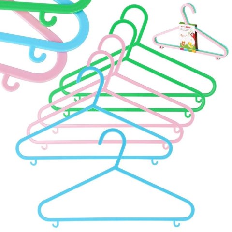 Wieszaki na Ubrania Dziecięce 6 szt STORAGE SOLUTIONS Wytrzymałe 29 x 17 cm