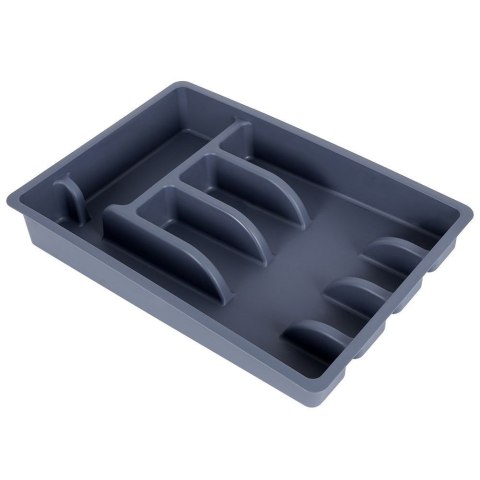 Wkład na Sztućce do Szuflady VILDE Szary 5 Przegród 36 x 25,5 cm