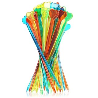 Wykałaczki do Przekąsek 8 cm 50 szt. Tworzywo Kolorowe ORION