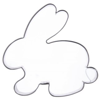 Wykrawacz do Ciastek 6,5 cm ORION Zajączek Stal Nierdzewna do Pierników