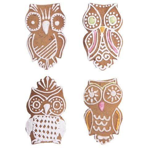 Wykrawacz do Ciastek 7 cm ORION Sowa Stal Nierdzewna do Pierników