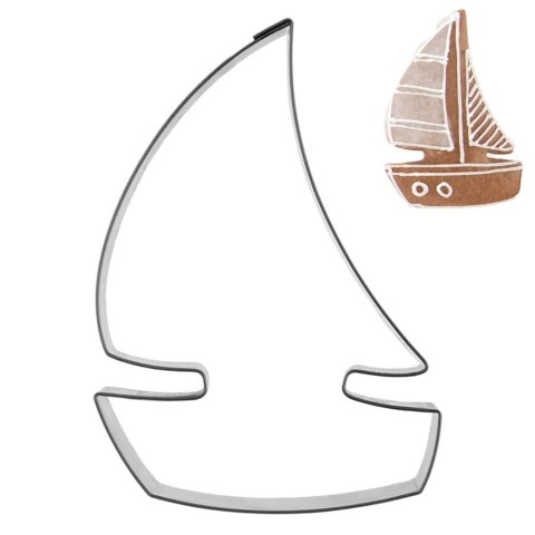 Wykrawacz do Ciastek 8,5 cm ORION Żaglówka Ze Stali Nierdzewnej