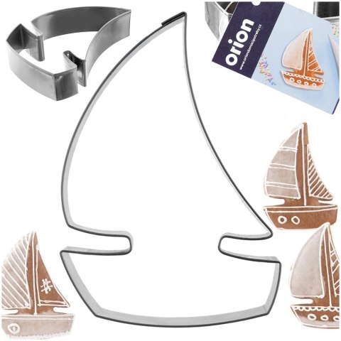 Wykrawacz do Ciastek 8,5 cm ORION Żaglówka Ze Stali Nierdzewnej