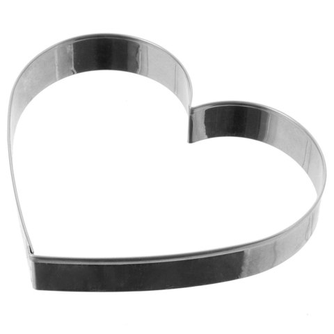 Wykrawacz do Ciastek 9,5 cm ORION Serce Duży Stal Nierdzewna