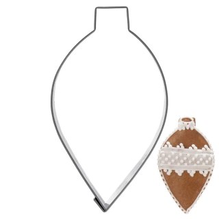 Wykrawacz do Ciastek Bombka 9 cm Stal Nierdzewna Solidny ORION