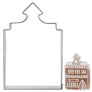 Wykrawacz do Ciastek Domek 10 cm Stal Nierdzewna Solidny ORION