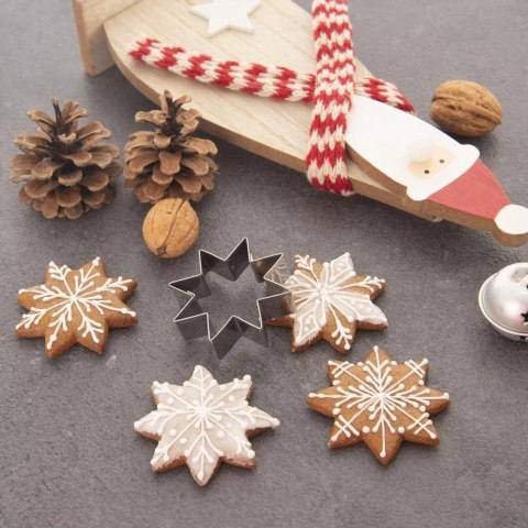 Wykrawacz do Ciastek Gwiazda 6 cm Stal Nierdzewna do Zmywarki Solidny ORION