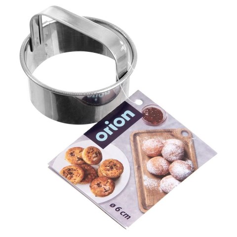Wykrawacz do Ciastek Pierogów i Pączków 6 cm Stal Nierdzewna Solidny ORION