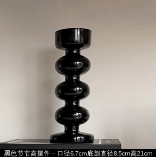 Livetai Wabi-Sabi Ceramiczna rzeźba abstrakcyjna, ręcznie wykonana nieregularna ozdoba dekoracyjna do nowoczesnego wystroju domu