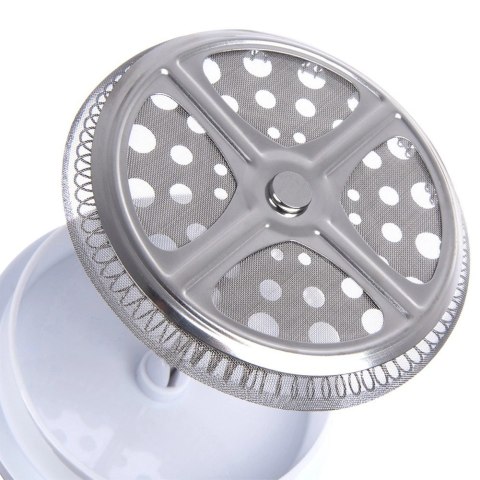 Zaparzacz Tłokowy 650 ml ORION WHITELINE French Press Szkło Tłok