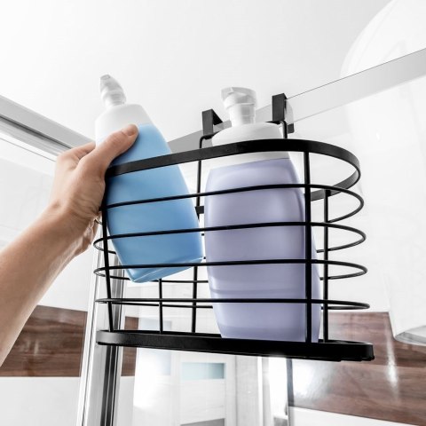 Zawieszany Koszyk Metalowy Półka na Drzwiczki VILDE