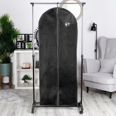 Zestaw 2 Pokrowce na Ubrania Długie Garnitur Sukienka VILDE 60 x 150 cm