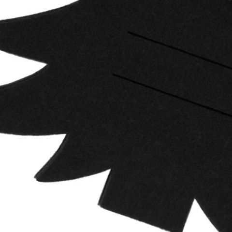 Zestaw 4 Pokrowce Etui na Sztućce Filc VILDE Świąteczna Choinka