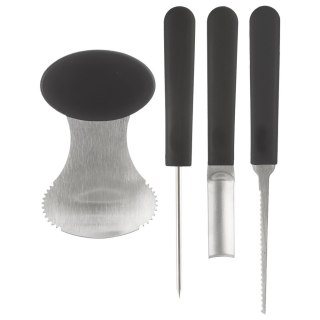 Zestaw Drylownic ORION 4 szt. do Owoców i Warzyw, do Rzeźbienia i Halloween