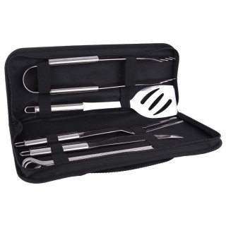 Zestaw Przyborów do Grilla 9 el. ORION Stal Nierdzewna W Etui
