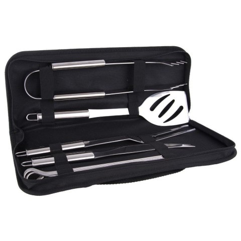 Zestaw Przyborów do Grilla 9 el. ORION Stal Nierdzewna W Etui