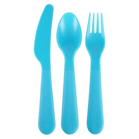 Zestaw Sztućców 18 el. EXCELLENT HOUSEWARE Piknikowe Plastik Kolorowe