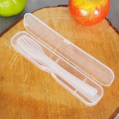 Zestaw Sztućców 4 el. EXCELLENT HOUSEWARE Turystyczne Plastik Etui