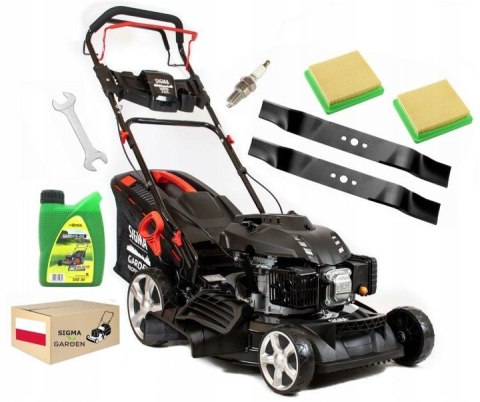 Kosiarka spalinowa 173cm³ 53cm 13w1 NAPĘD + GRATIS SIGMA