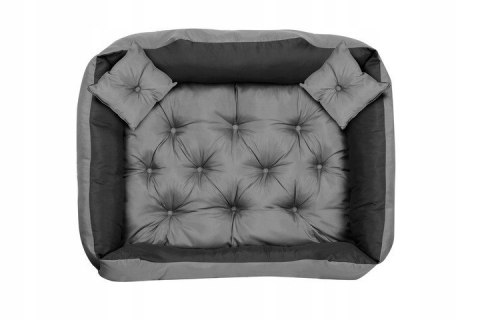 LEGOWISKO PERSONALIZOWANE MIKROFIBRA 115x95 SZARE AIO FACTORY SP. Z O.O.