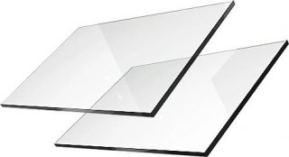 Szyba czyszcząca się do Kominka, pieca żaroodporna 60x40 TopStoc