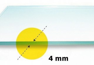 Szyba do kominka, pieca żaroodporna na wymiar TopStoc