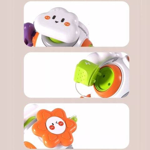 Edukacyjna kostka dla dzieci 18m + interaktywna kula sensoryczna 99-17