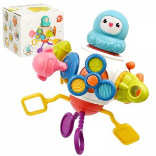 Edukacyjna kostka sensoryczna interaktywna 8w1 dla niemowląt 18m+ 688-76