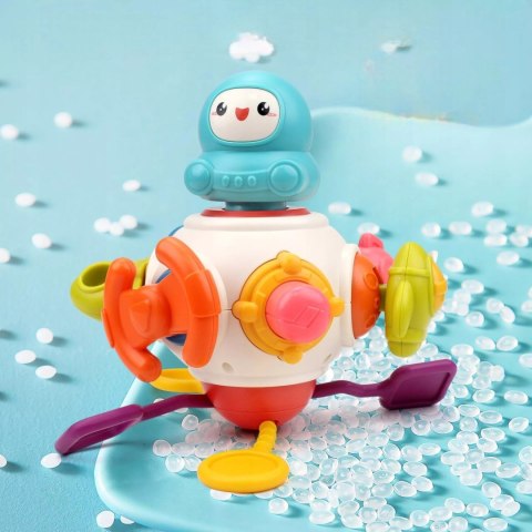 Edukacyjna kostka sensoryczna interaktywna 8w1 dla niemowląt 18m+ 688-76